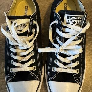 Converse All Star Black Canvas Shoes